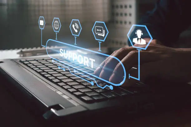 IT AMC Dubai Byteflow IT engineer monitoring business network infrastructure