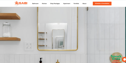 Sabi construction website